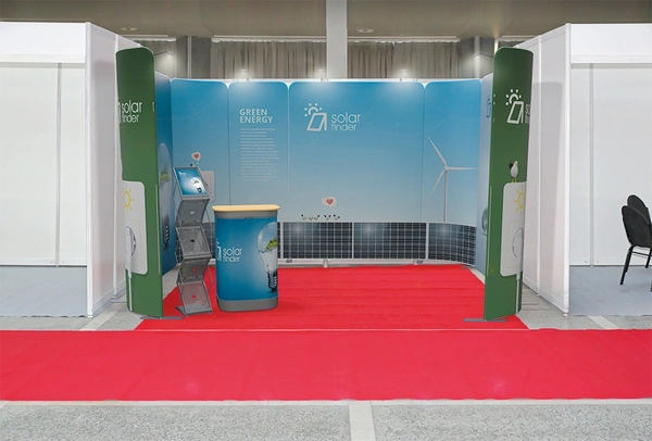 Modulate Exhibition Stands Front