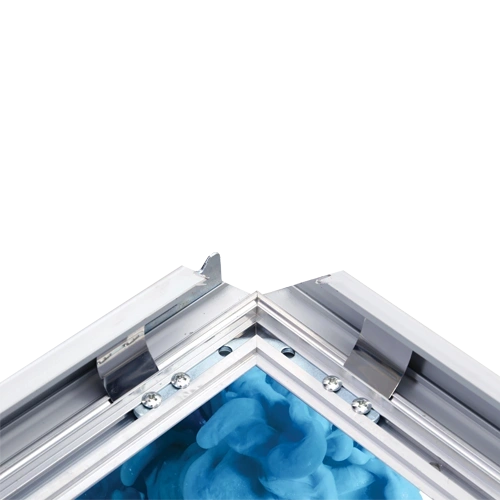 Lockable Notice Board Open